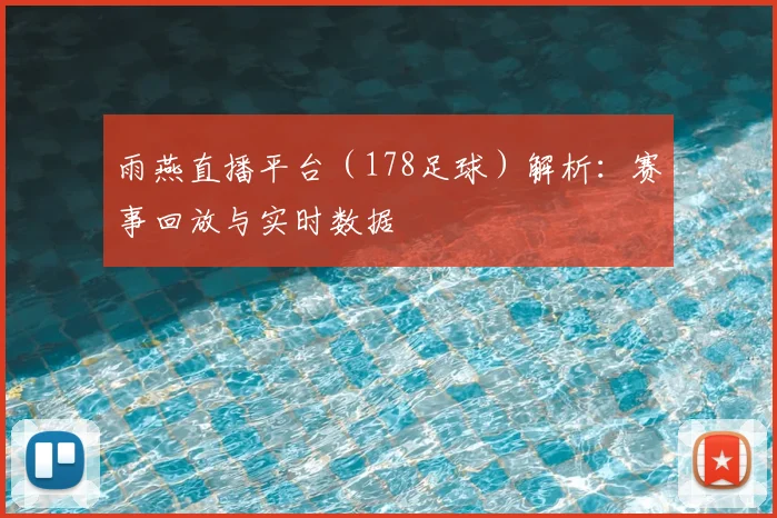 雨燕直播平台(178足球)解析:赛事回放与实时数据